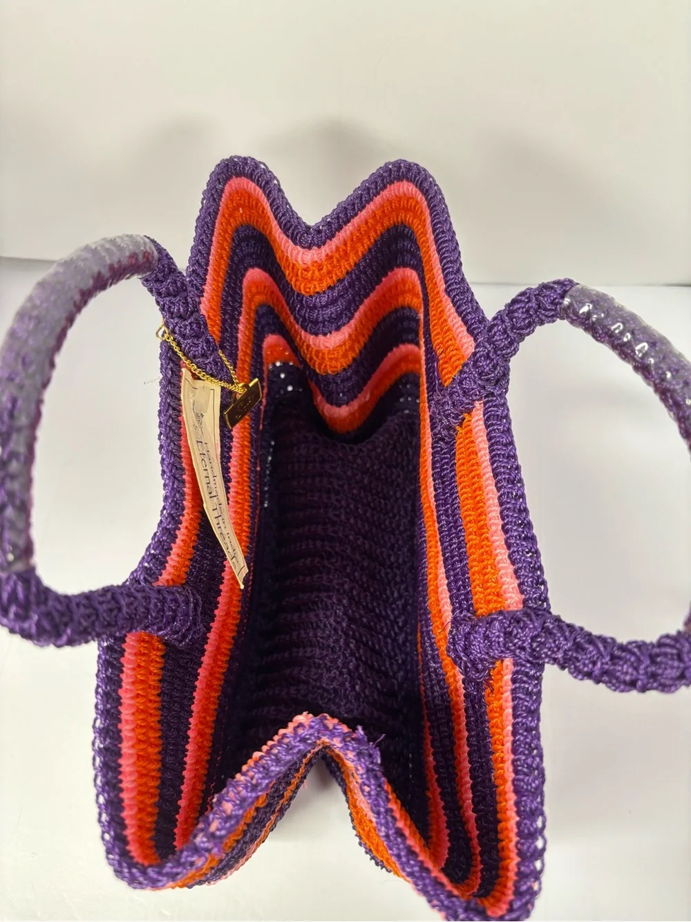 ✨ Handmade India Eternal Threads Bag Handmade Multicolor - Picture 8 of 14